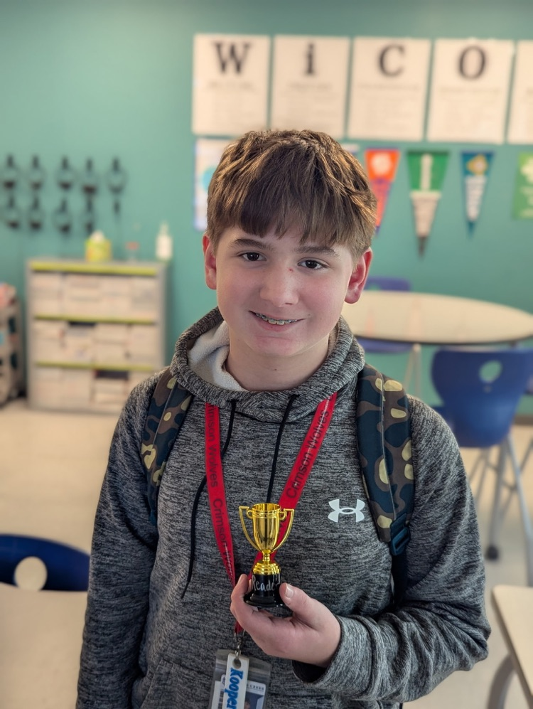 kid with trophy