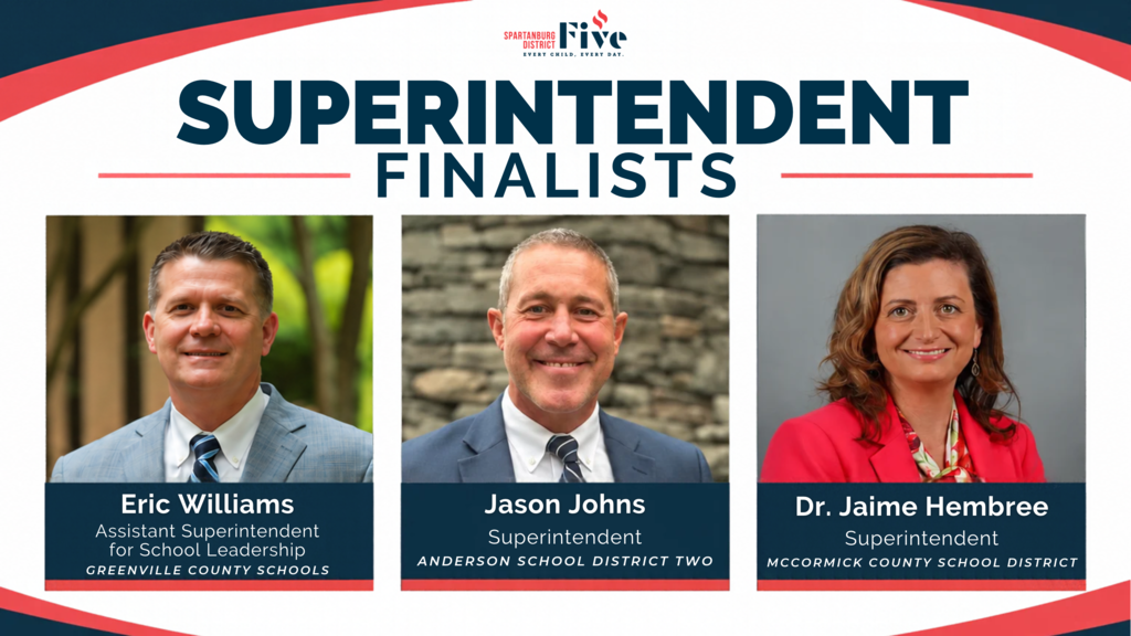 Superintendent finalist graphic