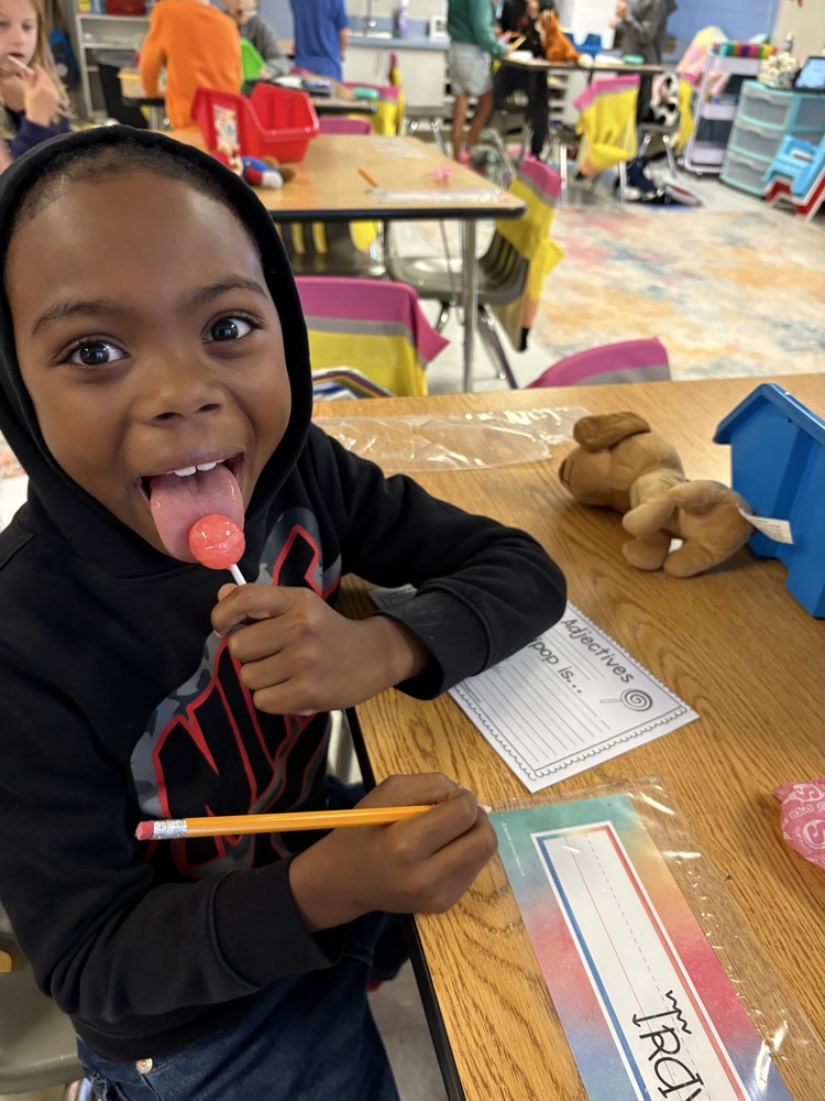 students with stuffies