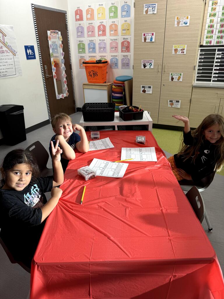 apple week in Fallow's first grade