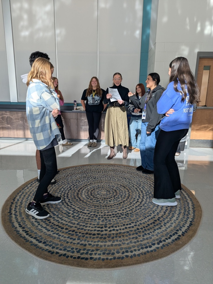 kids practicing drama skills