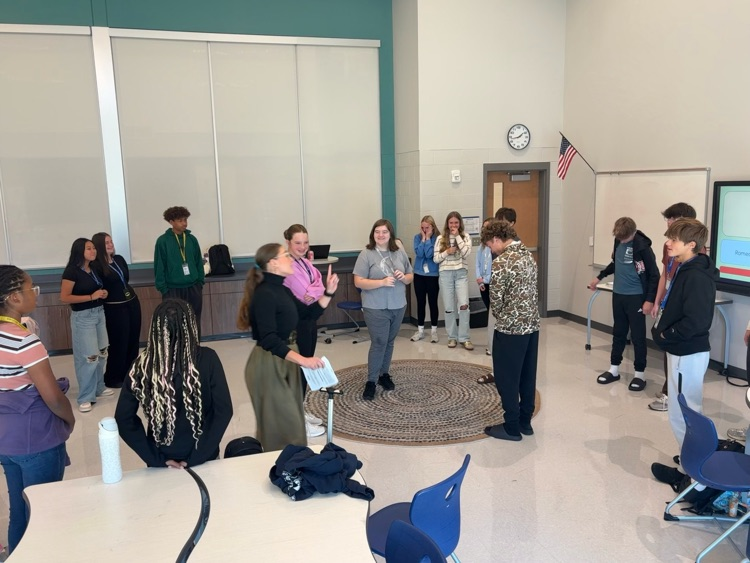 kids practicing drama skills