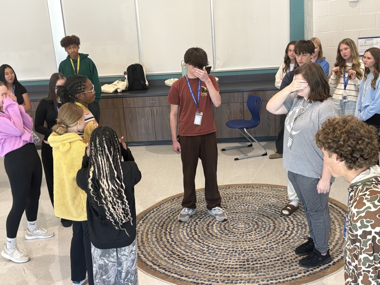 kids practicing drama skills