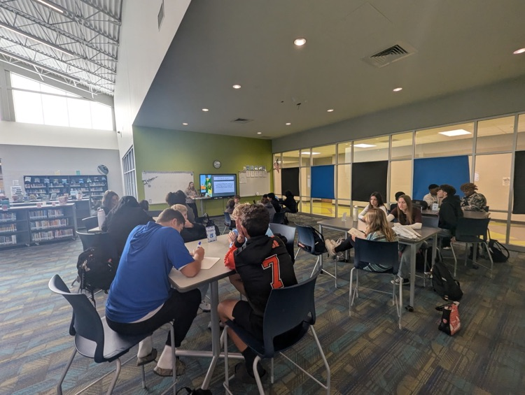 kids in the library