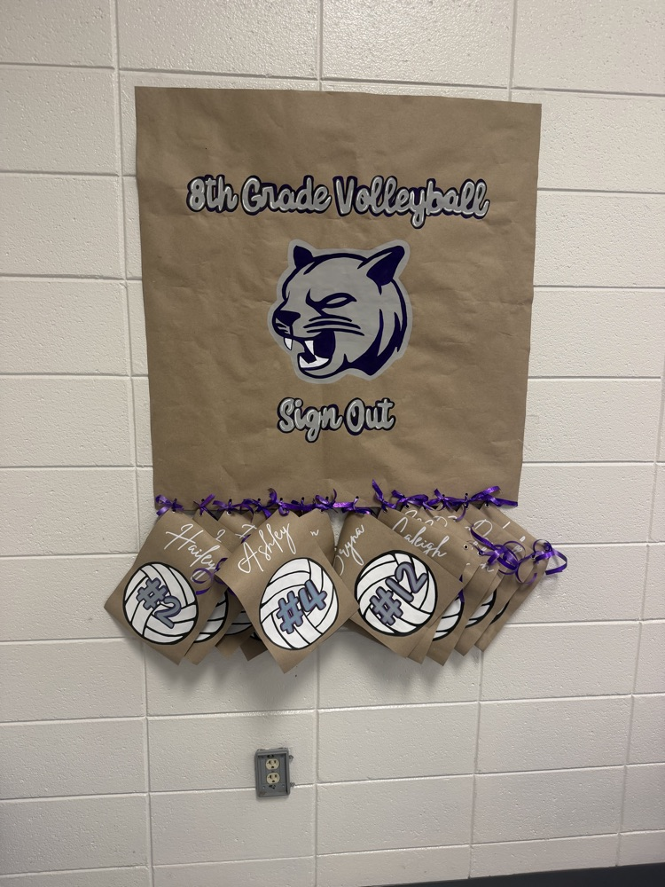 8th grade sign out