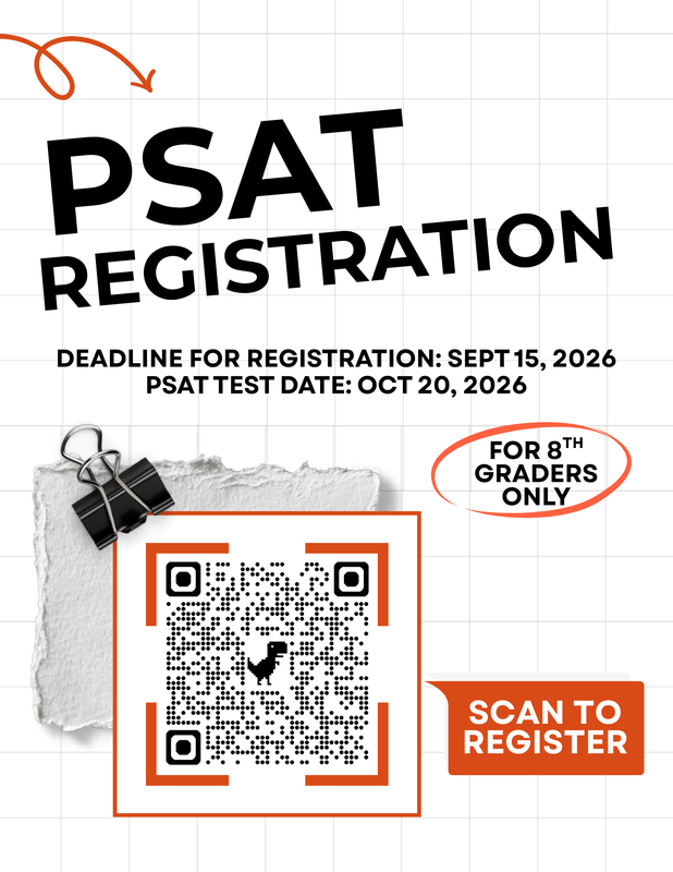 QR Code for PSAT Registration