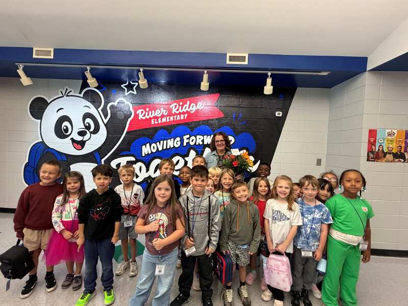 Mrs. Wells and her class