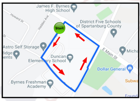 The Perimeter of Duncan Elementary