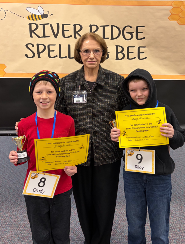 Students in the Spelling Bee