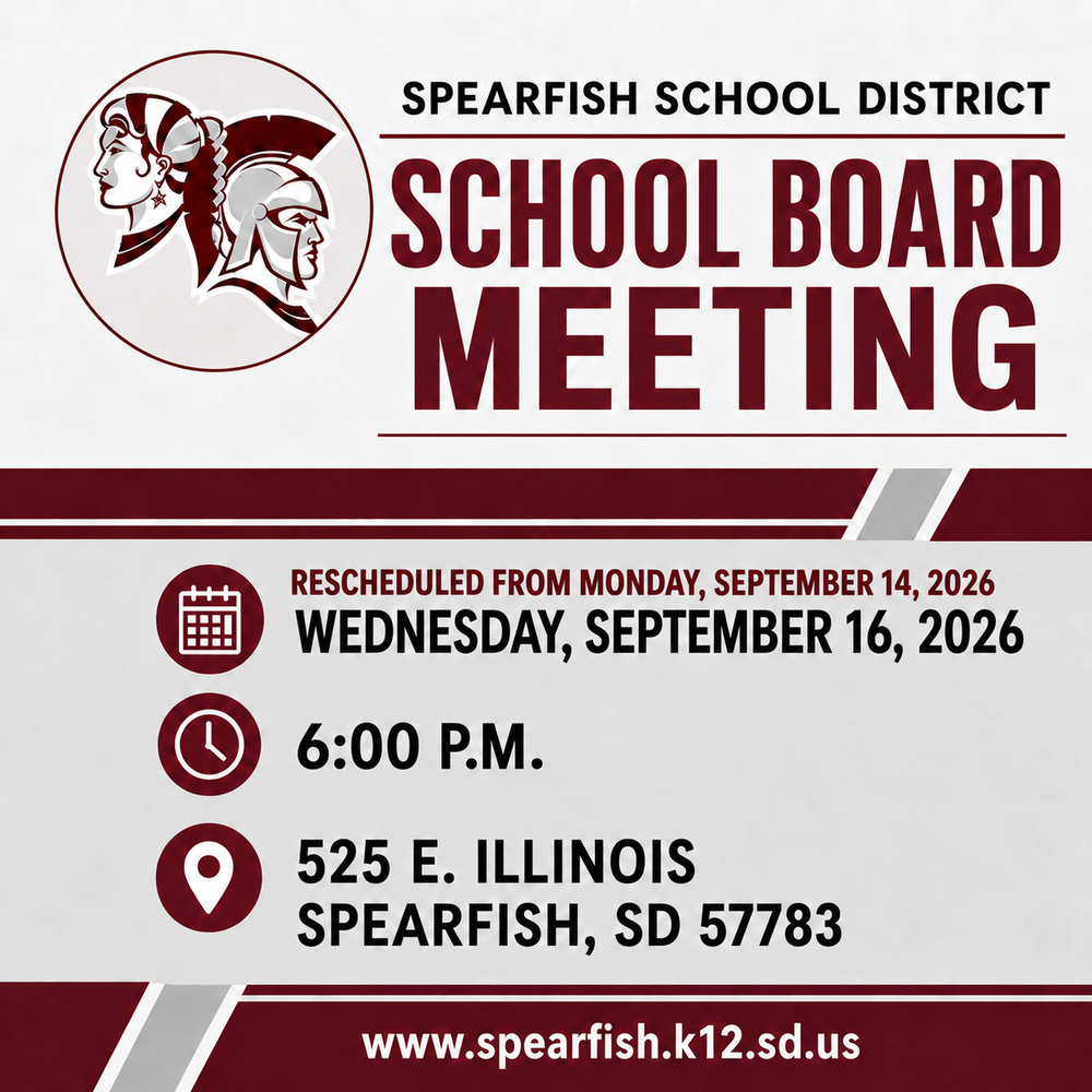 School Board Meeting - Wednesday, September 16, 2026