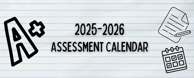 25-26 Assessment calendar clipart