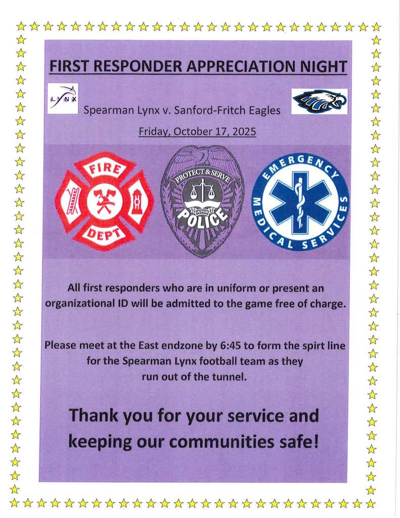 First Responder Appreciation Night