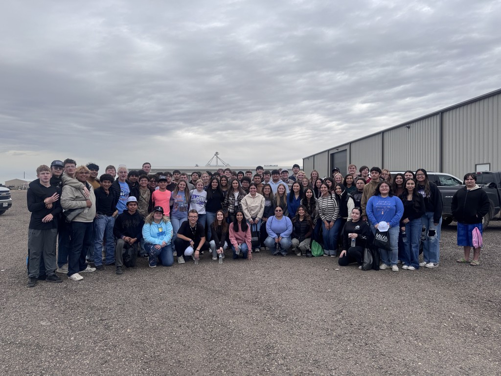 Juniors and Seniors at the  Northeast Panhandle Trade School Fair 