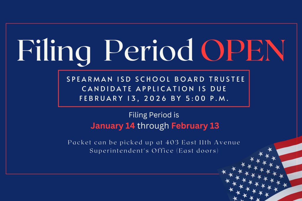 Filing Period Open Jan 14-Feb 13