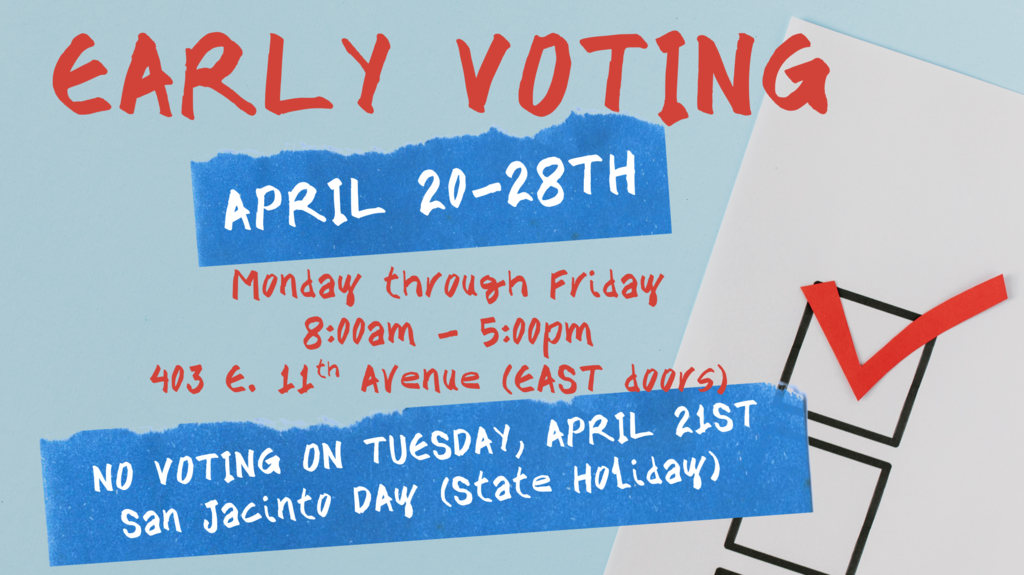 Early Voting Begins April 20 for Spearman ISD
