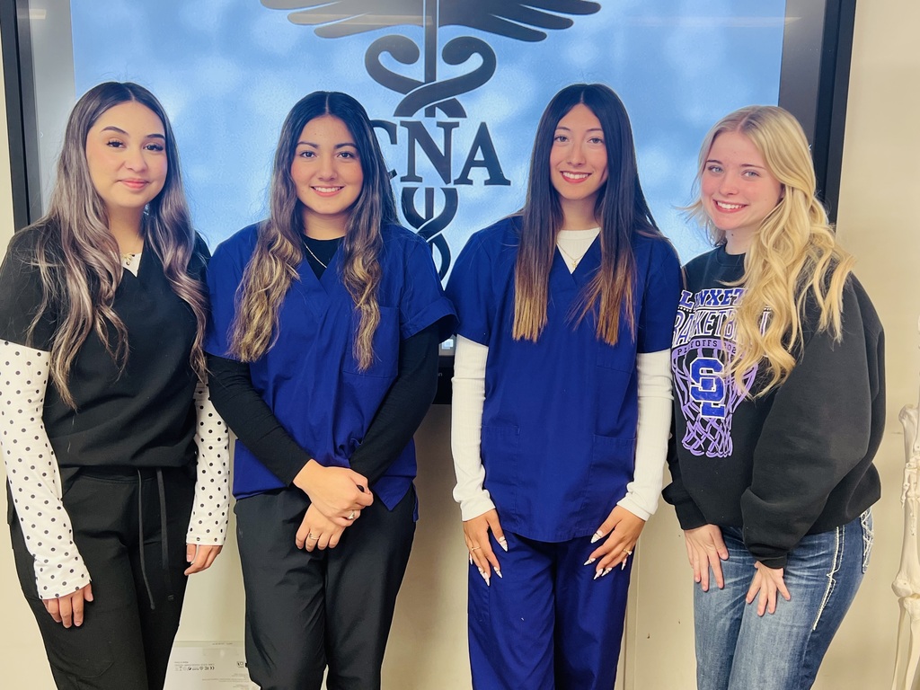 Spearman High School's CNA class on future awareness class! Dreaming big and dressing for the future - future CNA's in the making!