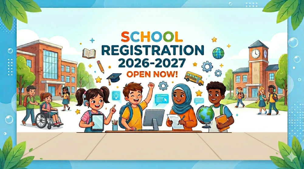 Registration for  2026-2027 open now.