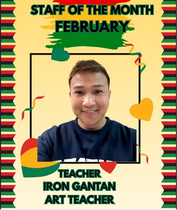 Program for Adaptive Learning Staff of the Month for February 2026 - Iron Gantan