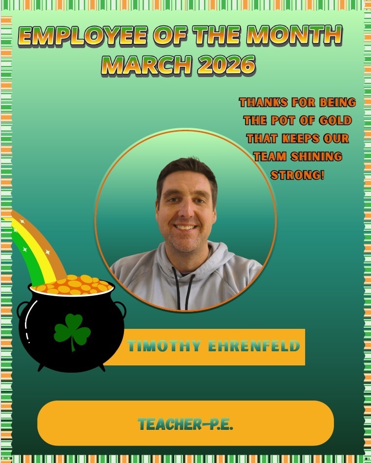 Program for Adaptive Learning staff of the month March 2026 - Tim Ehrenfeld