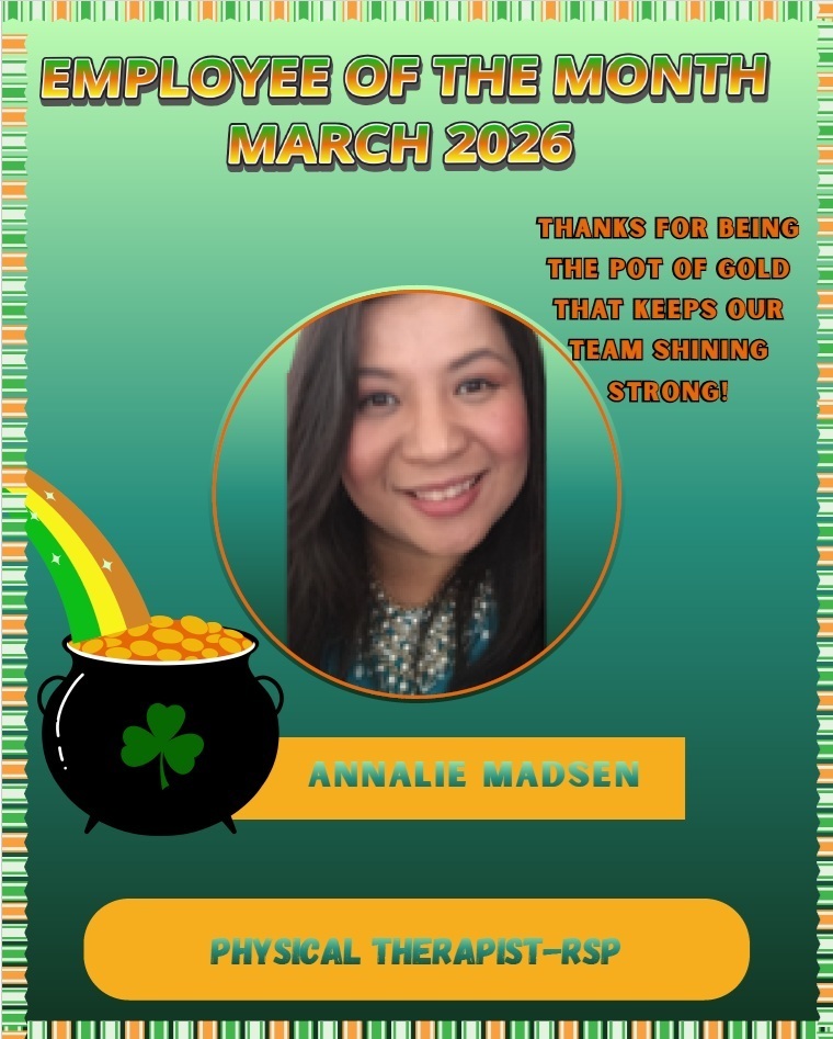 Program for Adaptive Learning staff of the month March 2026 - Annalie Madsen