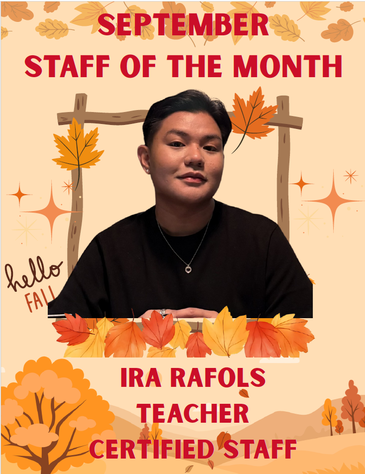 Ira Rafols, Program for Adaptive Learning Staff of the Month September 2026