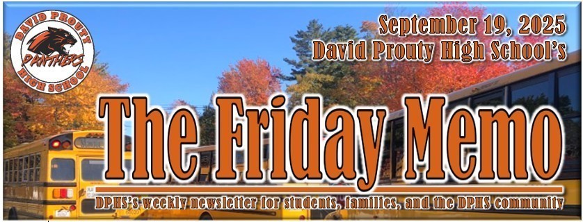 The Friday Memo 09/19/25