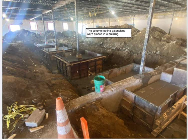 David Prouty High School Building Project Update #179: Construction progress photos...