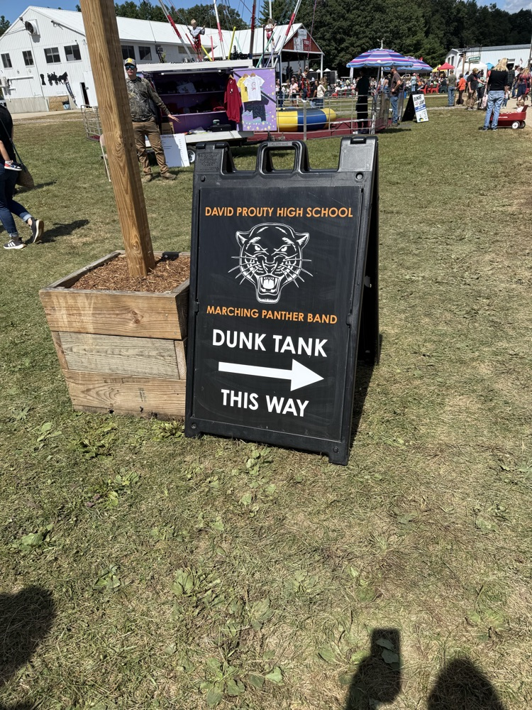 DPHS music boosters dunk tank 2025