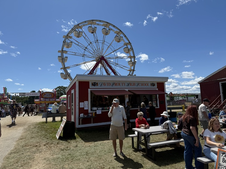 It’s all there at the Spencer Fair… Stop by the Prouty “Senior Booth” and Music Boosters “Dunk Tank” today for some end of summer fun with family and friends today! #GoPanthers 