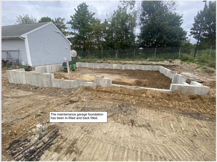 David Prouty High School Building Project Update #181: Construction progress photos of the phase 2 ICF addition, foundation wall water proofing & other A wing structural improvements. @ChooseSEBRSD @Mass_SBA @MASCSchoolComm @MASchoolsK12