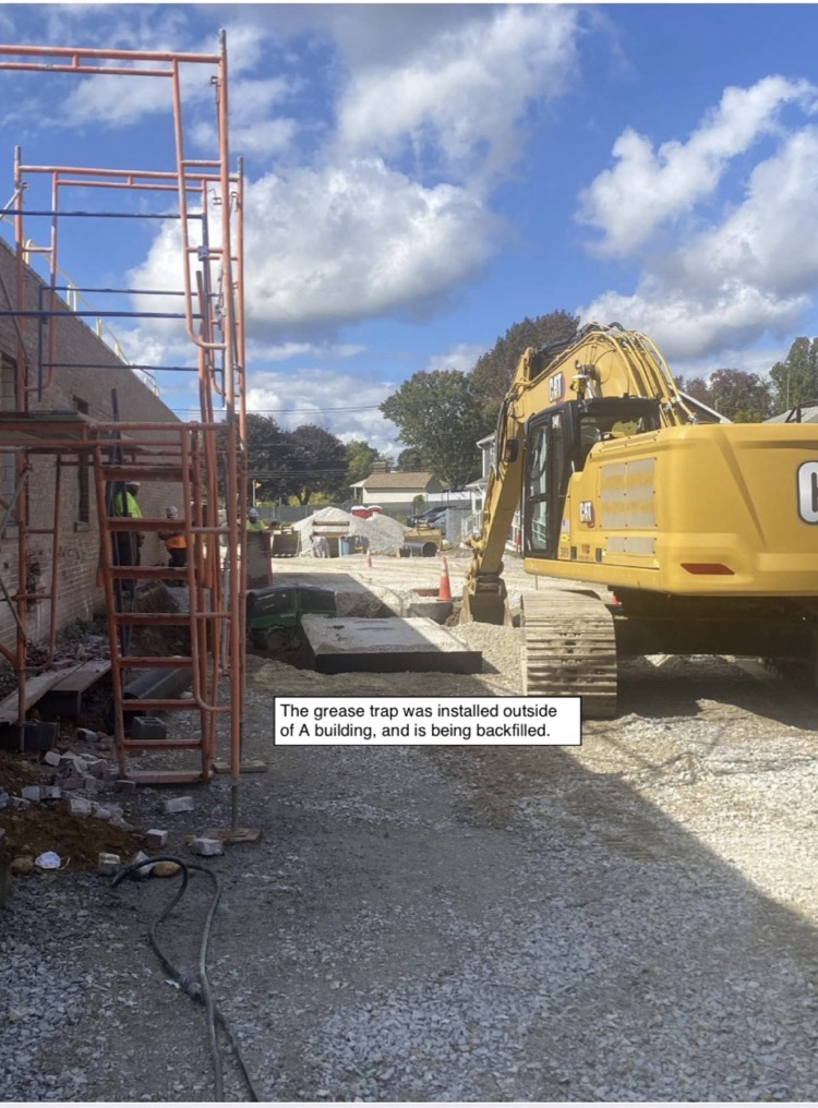 David Prouty High School Building Project Update #187: Construction progress photos of the A wing renovation & ICF addition. @ChooseSEBRSD @MASCSchoolComm @MASchoolsK12 @Mass_SBA