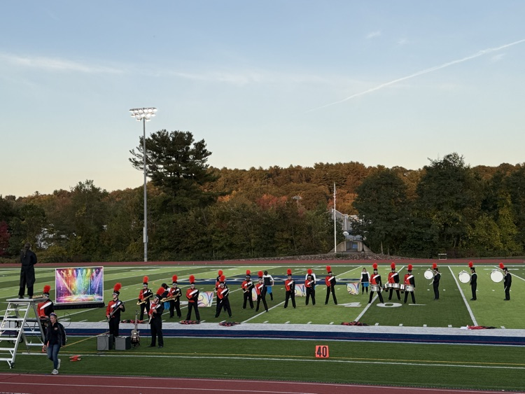 David Prouty Marching Panther Band performing this evening at the 2025 MICCA Central Evaluation at Auburn High School! #GoPanthers #LetsGoProuty!