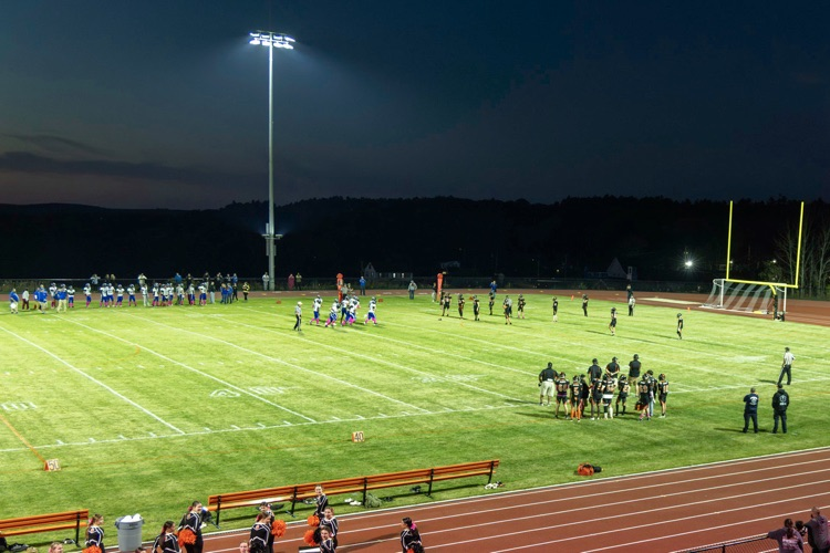 Prouty stadium lights 2025
