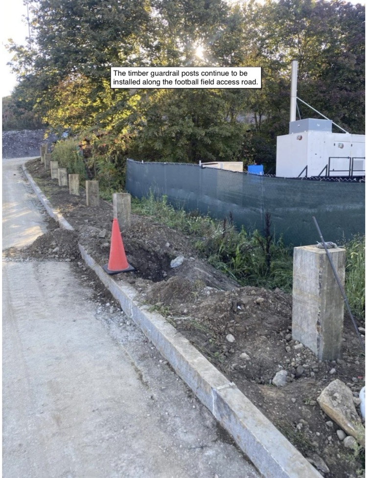 David Prouty High School Building Project Update #189: Construction progress photos of the A wing renovation, ICF addition & site work. @ChooseSEBRSD @MASC_SchoolComm @MASchoolsK12 @Mass_SBA 