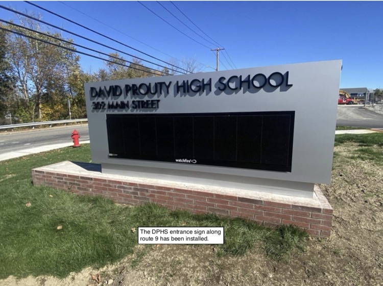 David Prouty High School Building Project Update #191: Construction progress photos of the ICF addition, entrance sign, underground storm drainage & the timber guardrails. @ChooseSEBRSD @MASCSchoolComm @MASchoolsK12 @Mass_SBA