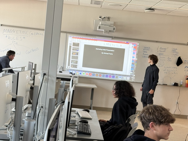 CTE Marketing Presentations Fall 2025 at DPHS!