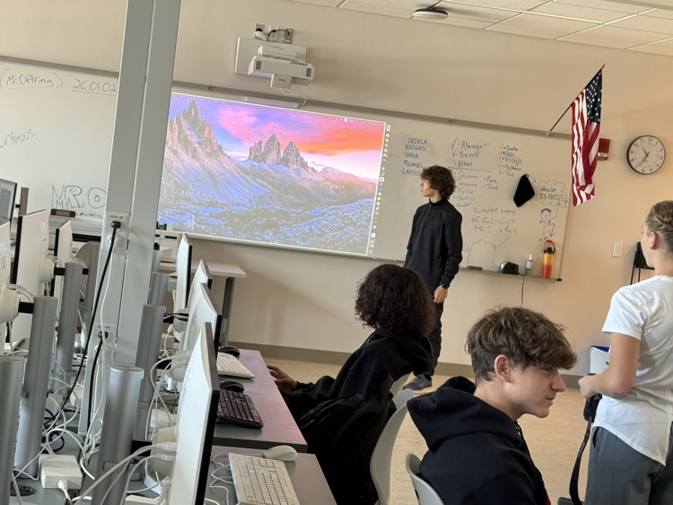 CTE Marketing Presentations Fall 2025 at DPHS!