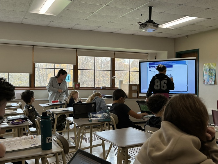 6th grade math with Mrs Gallant at KTMS