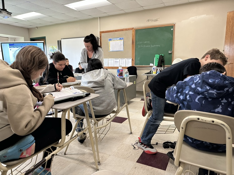 6th grade math with Mrs Gallant at KTMS