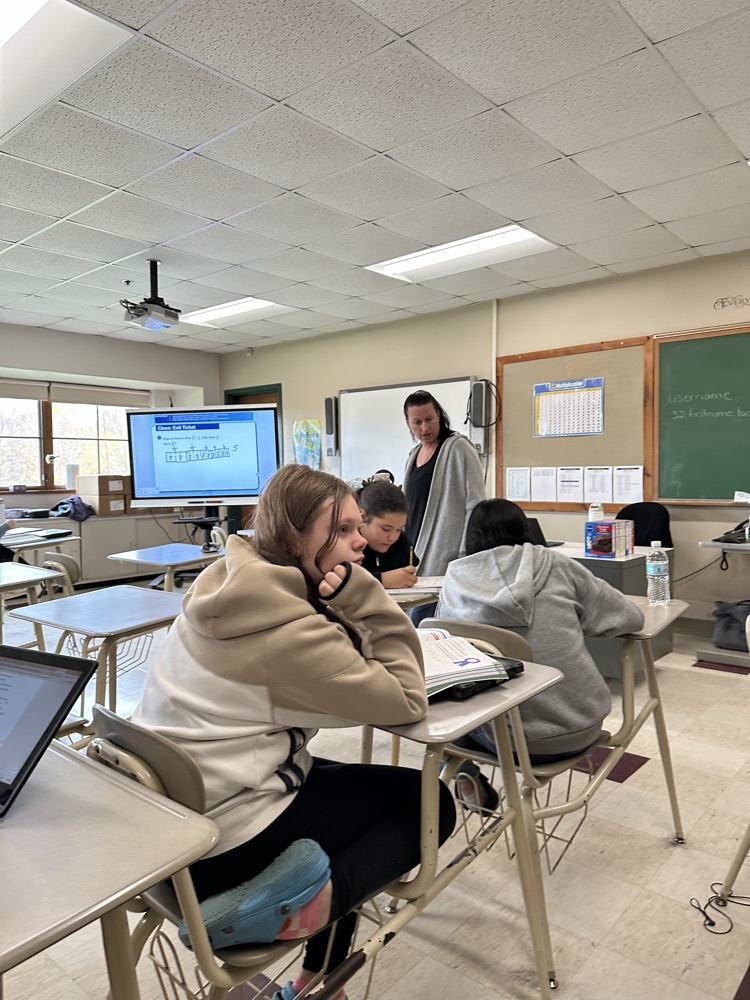 6th grade math with Mrs Gallant at KTMS