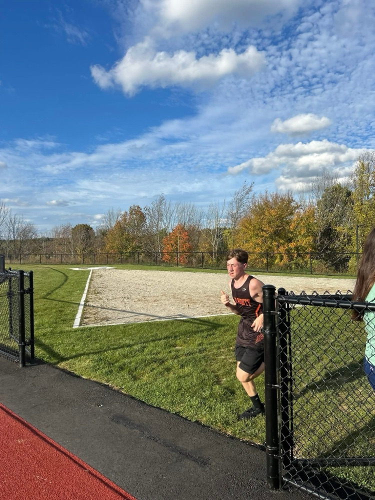 Congratulations to David Prouty freshman cross country runner Connor Cormier who competed in the division 3 sectionals at Fort Devens over the weekend.  He is the first runner in over 15 years to compete at this level.  Congratulations!