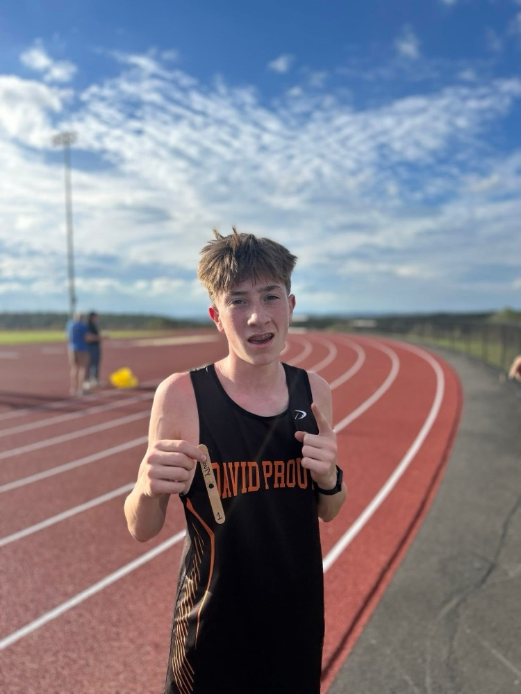 Congratulations to David Prouty freshman cross country runner Connor Cormier who competed in the division 3 sectionals at Fort Devens over the weekend.  He is the first runner in over 15 years to compete at this level.  Congratulations!