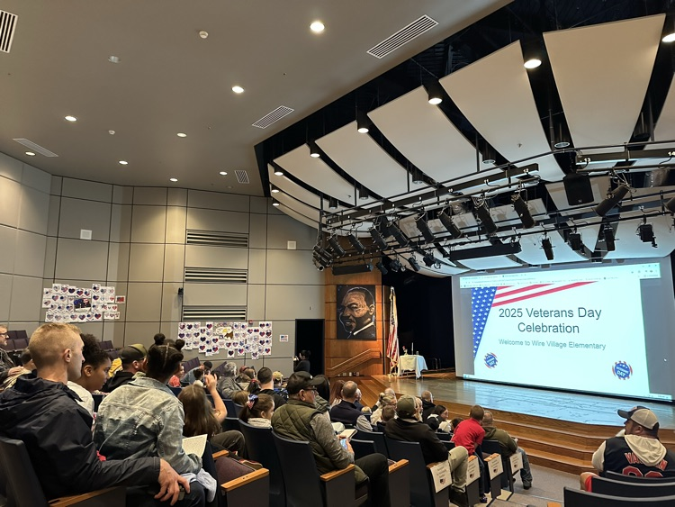 Veterans Day 2025 celebration at wire village school 