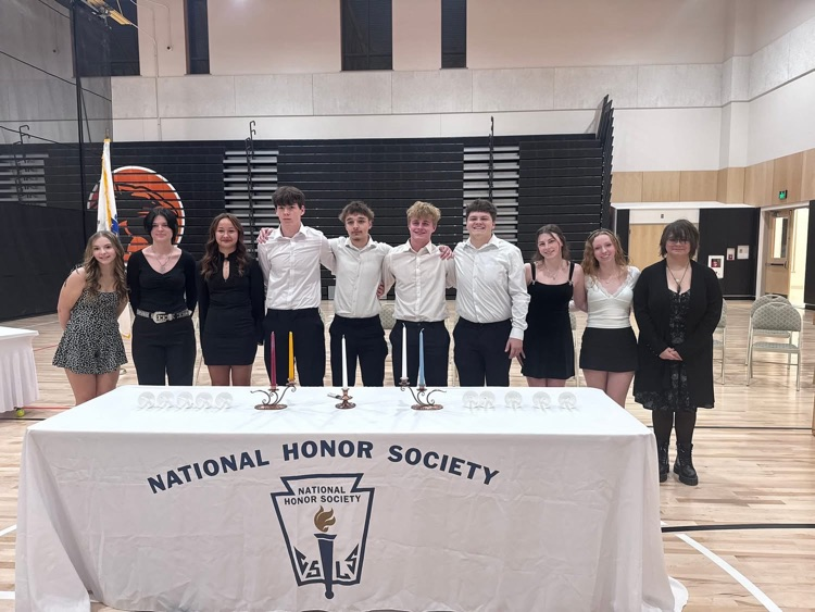 nhs induction ceremony 2025 at DPHS