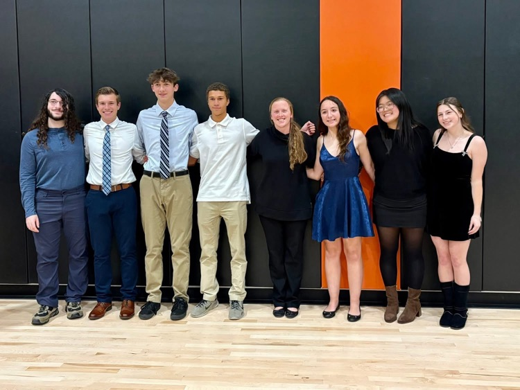 nhs induction ceremony 2025 at DPHS