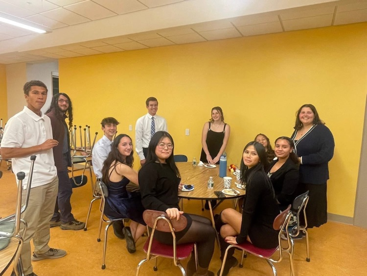 nhs induction ceremony 2025 at DPHS