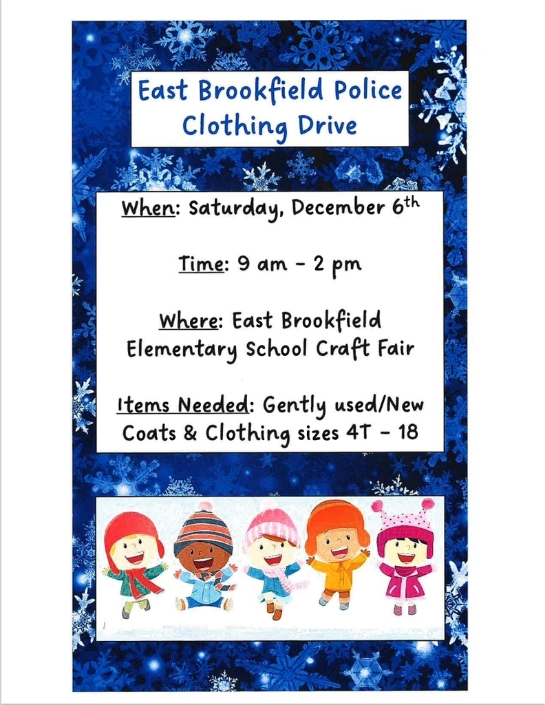 East Brookfield Police Clothing Drive 