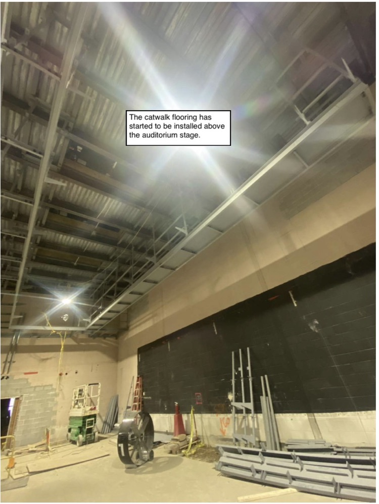 David Prouty High School Building Project Update #201: Construction progress photos of new exterior wall framing, structural steel, storm drainage & exterior lighting. @ChooseSEBRSD @MASchoolsK12 @MASCSchoolComm @MASS_SBA