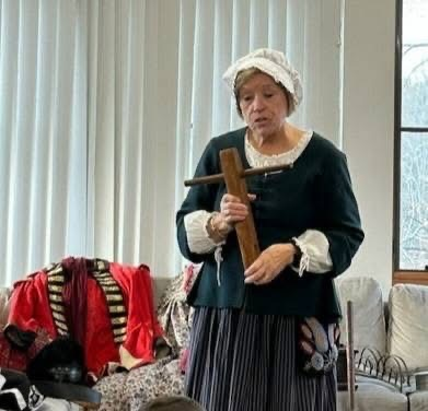 Investigating history! Thank you to Lou Meyerdierks for doing an amazing presentation for our students at East Brookfield Elementary School.