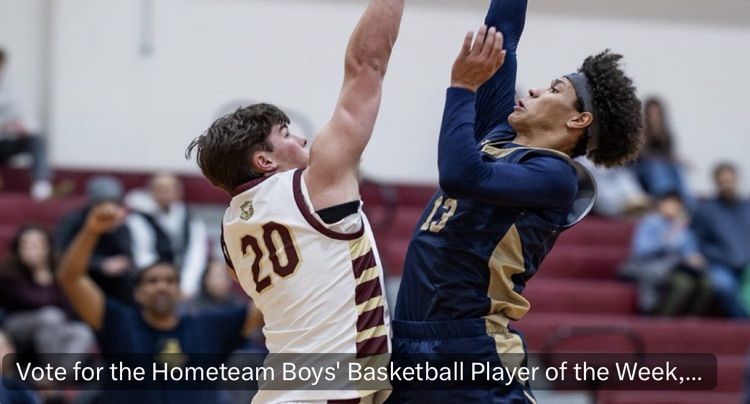 boys basketball player of the week! 